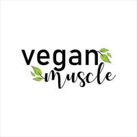 Vegan Vibes Typography T-Shirt Design vector