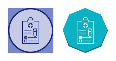 Medical Report Vector Icon