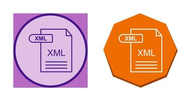 XML Vector Icon