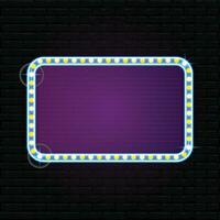 Cinema Retro with Sparking Color vector