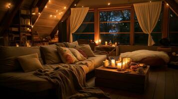 Movie night at home. cozy, intimate, casual, comfortable, romantic photo