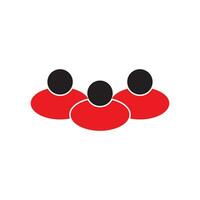Multi people icon design symbol. vector