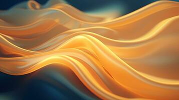 waveforms of diagonal fabric, digital art illustration, Generative AI photo