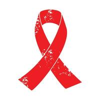 World AIDS Day Red Ribbon icon vector design