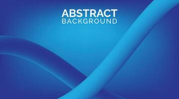 Abstract Blend Background In Blue Color. vector
