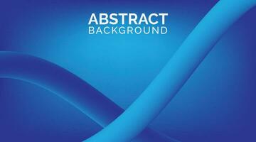 Abstract Blend Background In Blue Color. vector