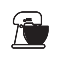 icono herramientas en el cocina, negro icono png