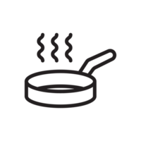 icono herramientas en el cocina, negro icono png