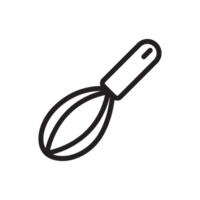 icône outils dans le cuisine, noir icône png