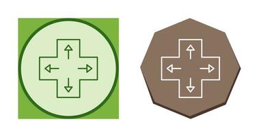 icono de vector de teclas de dirección únicas