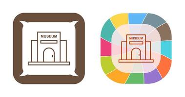 Museum Building Vector Icon