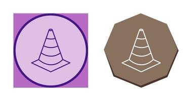 Unique Cone Vector Icon