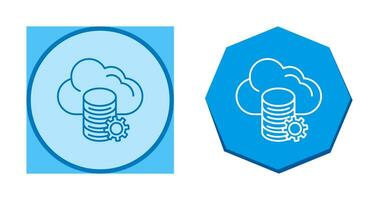 Cloud Data Vector Icon