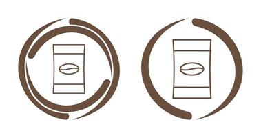 Coffee Packets Vector Icon