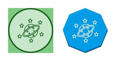 Saturn Vector Icon