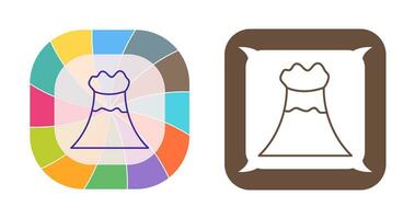Volcano Vector Icon