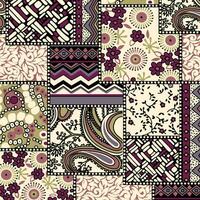 floral abstract pattern suitable for textile and printing needs vector