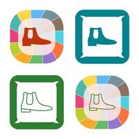 Men's Boots Vector Icon