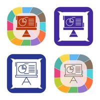 Pie Chart Vector Icon