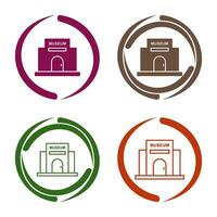 Museum Building Vector Icon