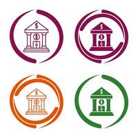 Bank Vector Icon