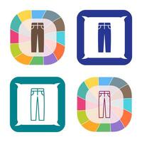 Men's Pants Vector Icon