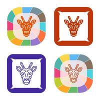 Giraffe Vector Icon