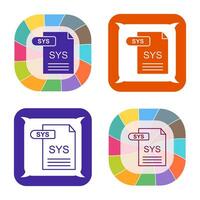 SYS Vector Icon