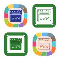 Web Browser Vector Icon