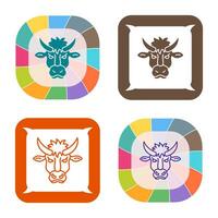 Bison Vector Icon