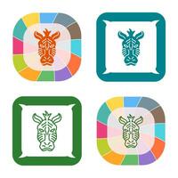 Zebra Vector Icon
