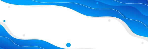 Abstract blue modern background. Colorful template banner with blue gradient color. Design with liquid shape. photo