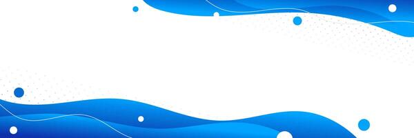 Abstract blue modern background. Colorful template banner with blue gradient color. Design with liquid shape. photo