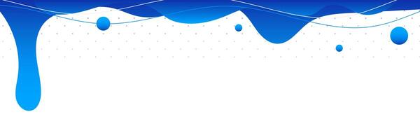 Abstract blue modern background. Colorful template banner with blue gradient color. Design with liquid shape. photo