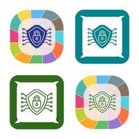 Cyber Security Vector Icon