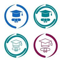 Graduation Hat Vector Icon