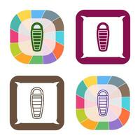 Sleeping Bag Vector Icon