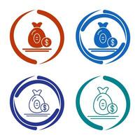 Money Bag Vector Icon