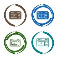 Video Vector Icon