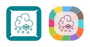 Snow Fall Vector Icon