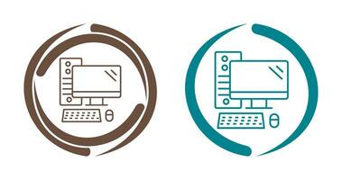 Computer Vector Icon