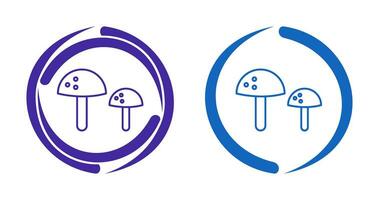 Mushrooms Vector Icon