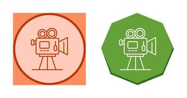 Movie camera Vector Icon