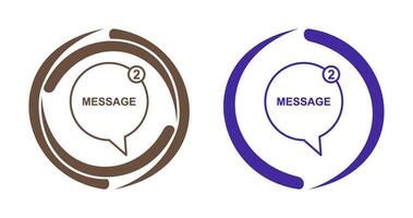 Message Bubbles Vector Icon