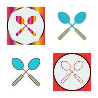 Spoons Vector Icon