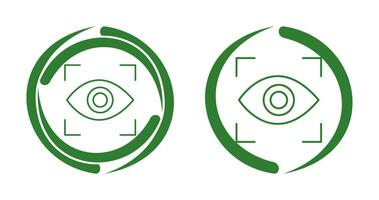 Eye Scan Vector Icon