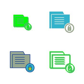 Data Security Vector Icon