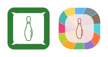 Bowling Pin Vector Icon