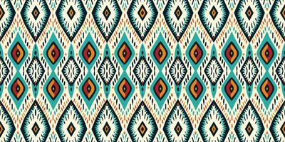Seamless batik pattern,Seamless tribal batik pattern,and Seamless colorful pattern resemble ethnic boho, Aztec,and ikat styles.designed for use in wallpaper,fabric,curtain,carpet,Batik Embroidery vector