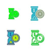 Time is Money Vector Icon